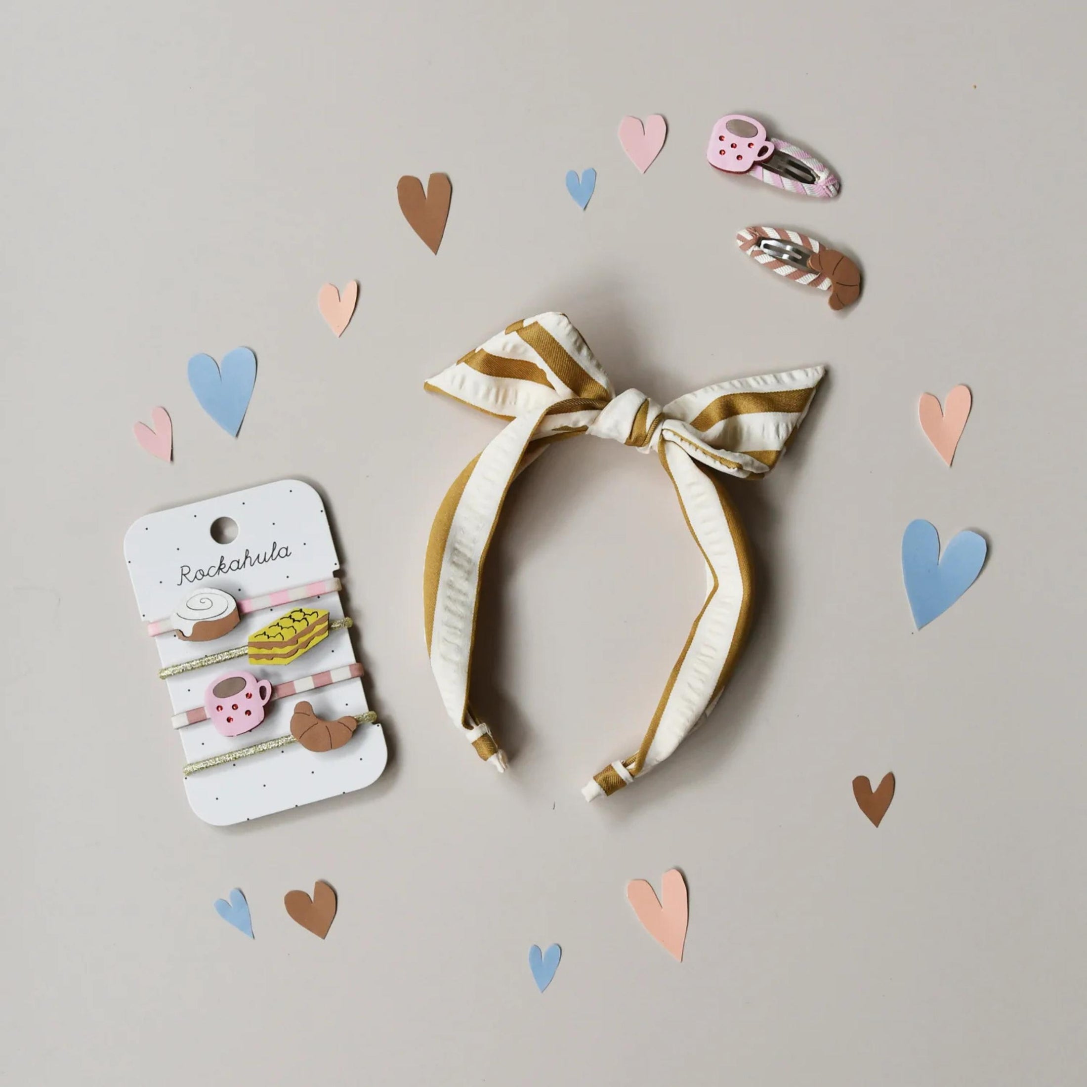 Παιδικά λαστιχάκια μαλλιών Petit Dejeuner