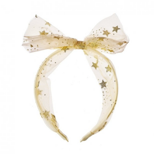 Παιδική στέκα μαλλιών Starry Tulle and Bow