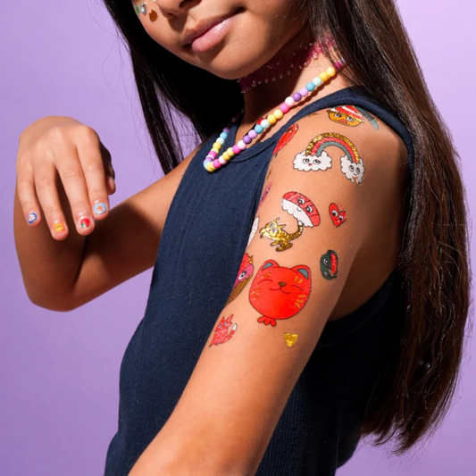 Παιδικά αυτοκόλλητα tattoos Kawai