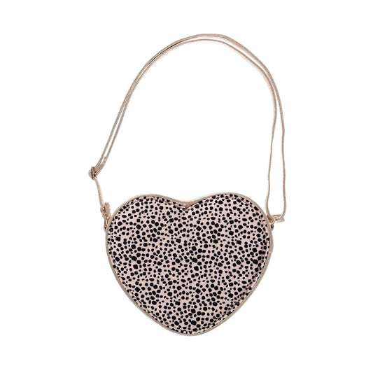 Παιδική τσάντα Love Heart Leopard