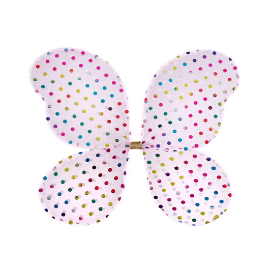Παιδικά φτερά Fairy με τούλι Ουράνιο τόξο Spotty