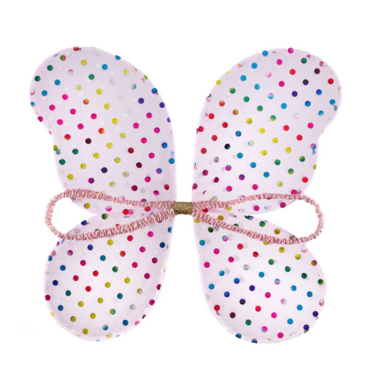 Παιδικά φτερά Fairy με τούλι Ουράνιο τόξο Spotty