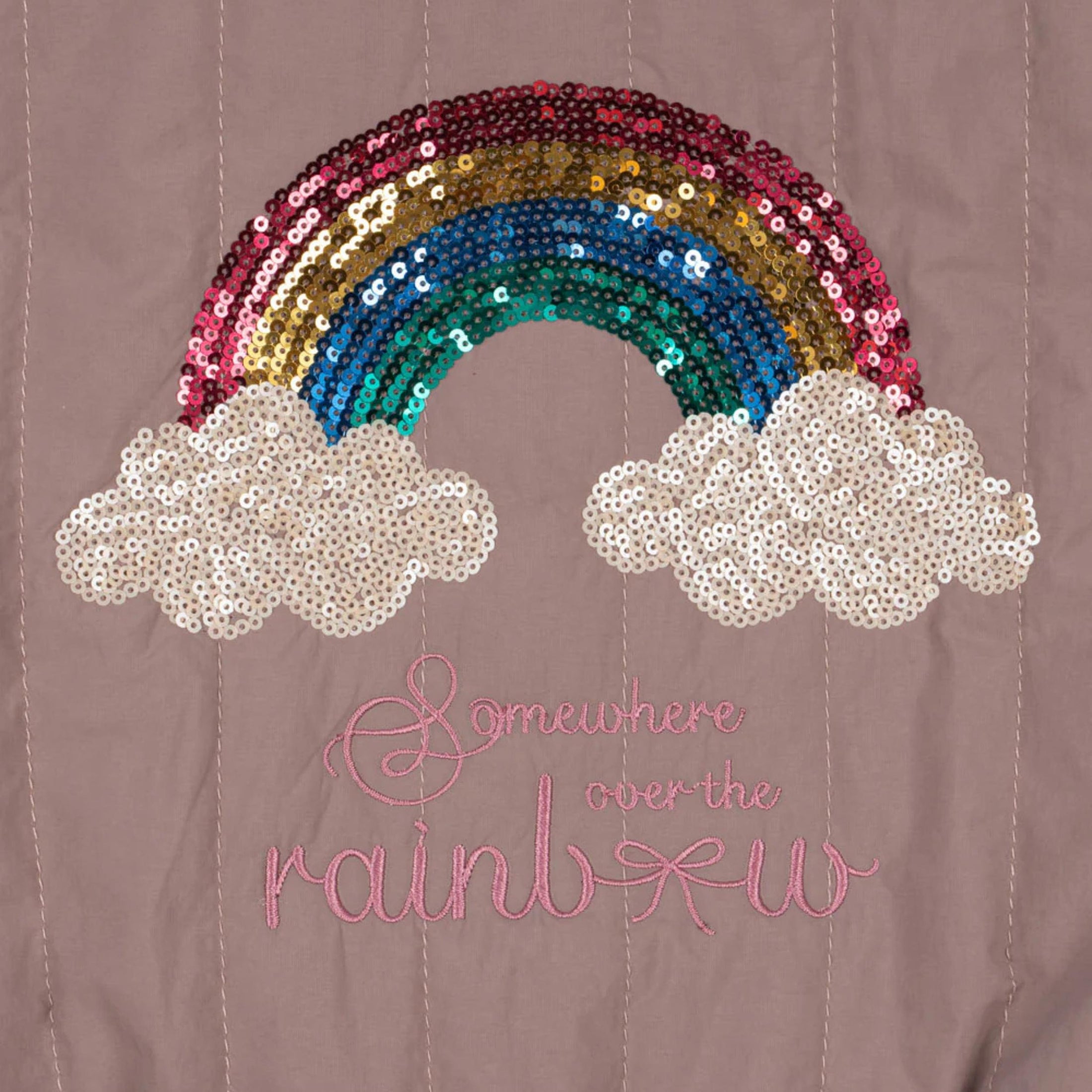 Παιδικό μπουφάν bomber με σχέδιο Ουράνιο Τόξο