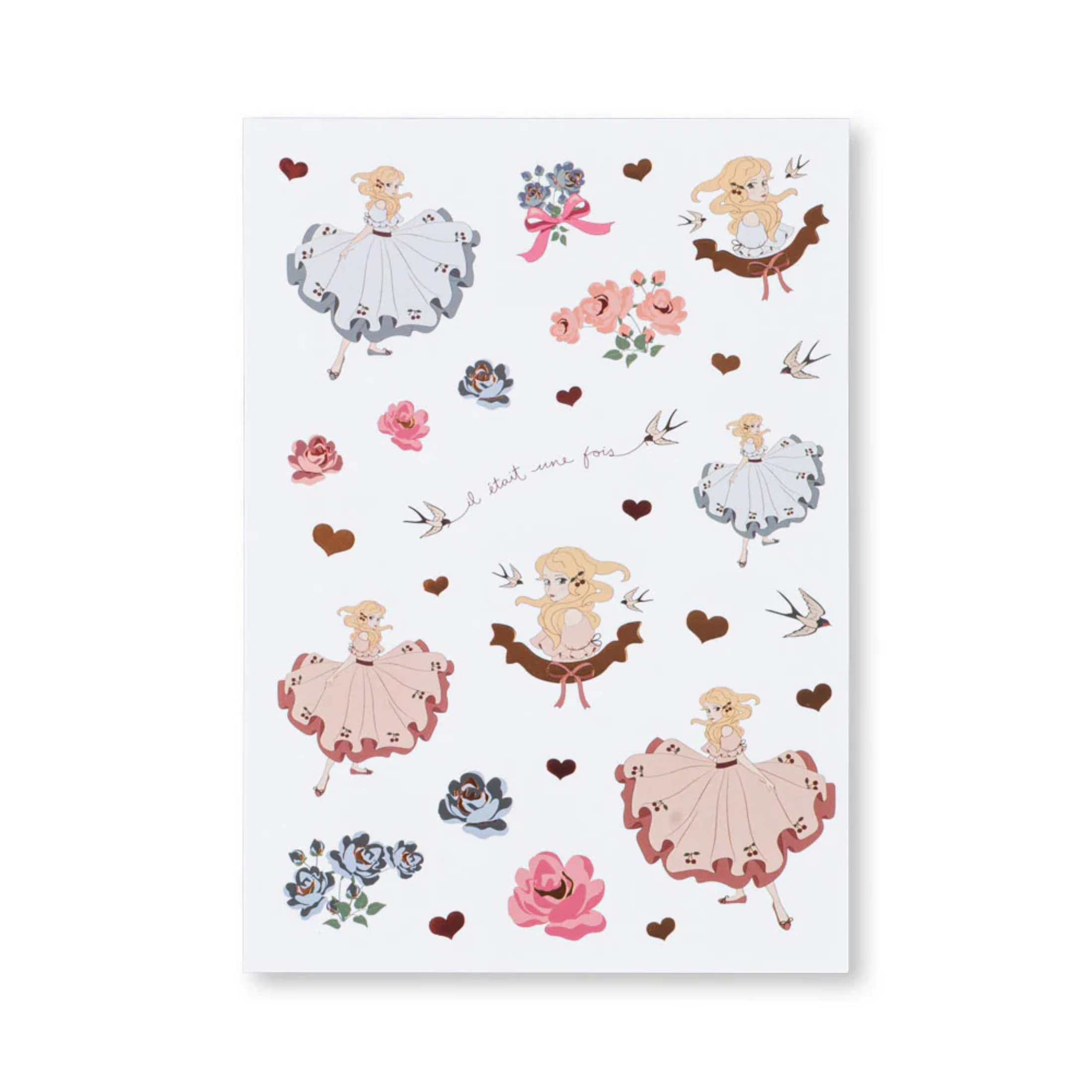 Παιδικά αυτοκόλλητα sticker book Pink