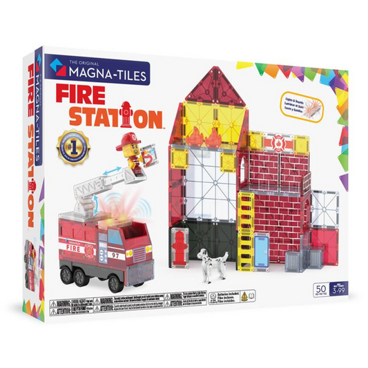 Μαγνητικό παιχνίδι Fire Station 50 κομμάτια σετ