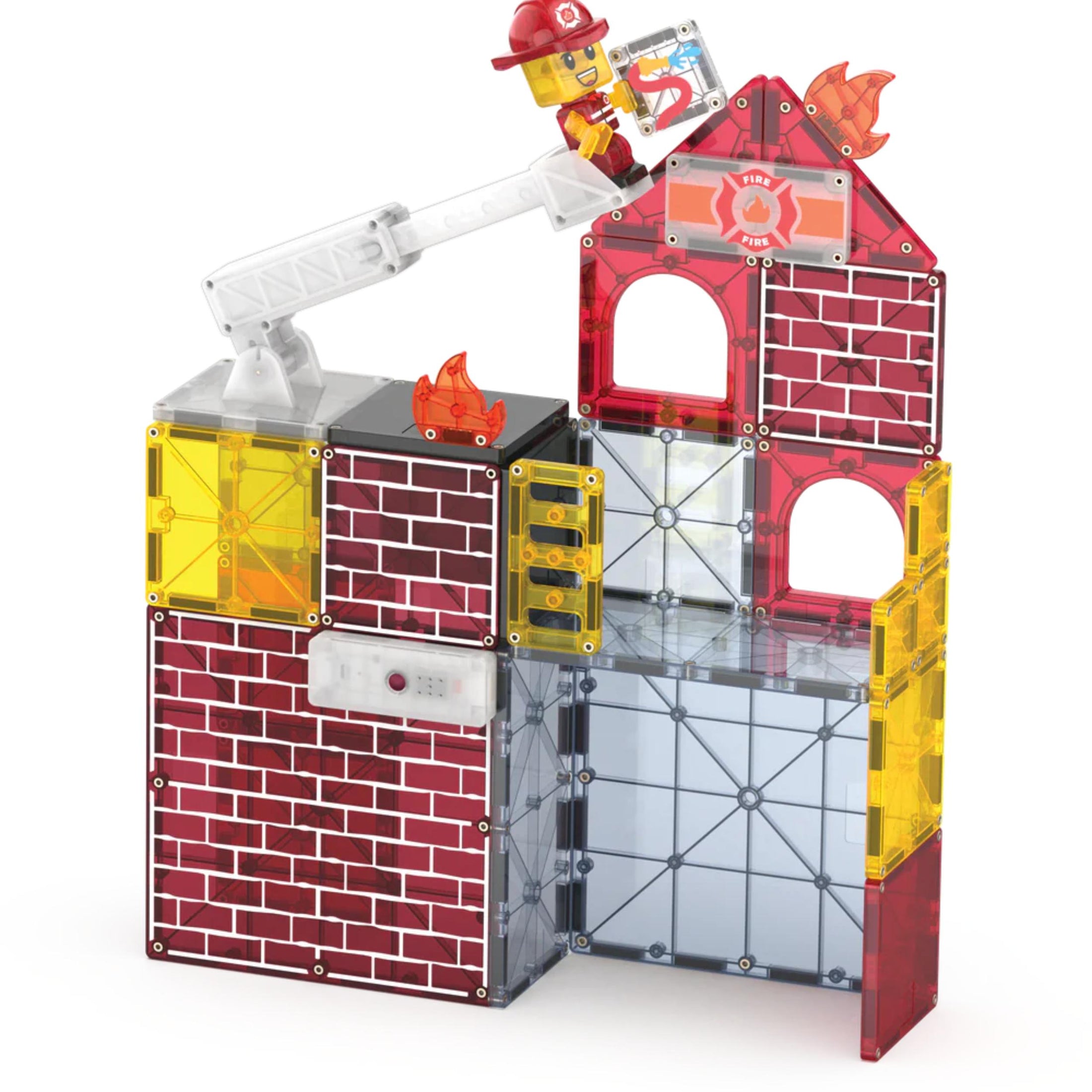 Μαγνητικό παιχνίδι Fire Station 50 κομμάτια σετ