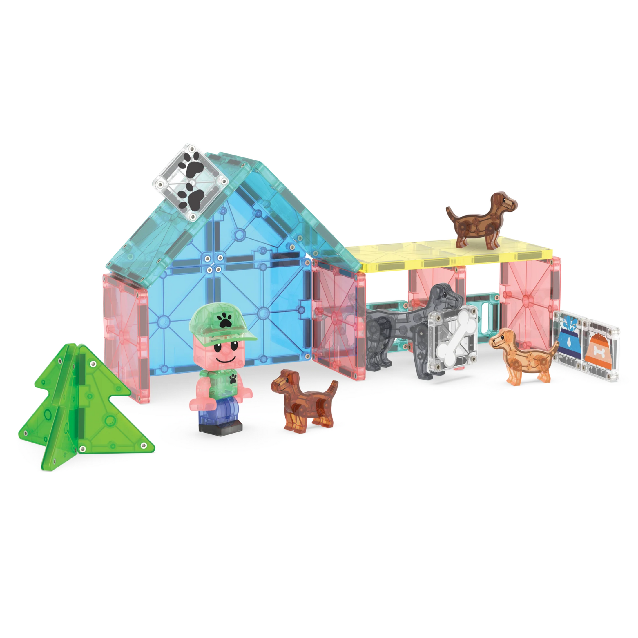 Μαγνητικό παιχνίδι Puppy Park 27 κομμάτια σετ