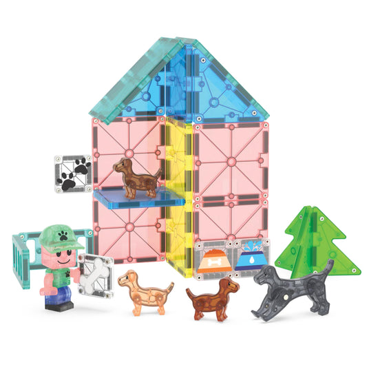 Μαγνητικό παιχνίδι Puppy Park 27 κομμάτια σετ