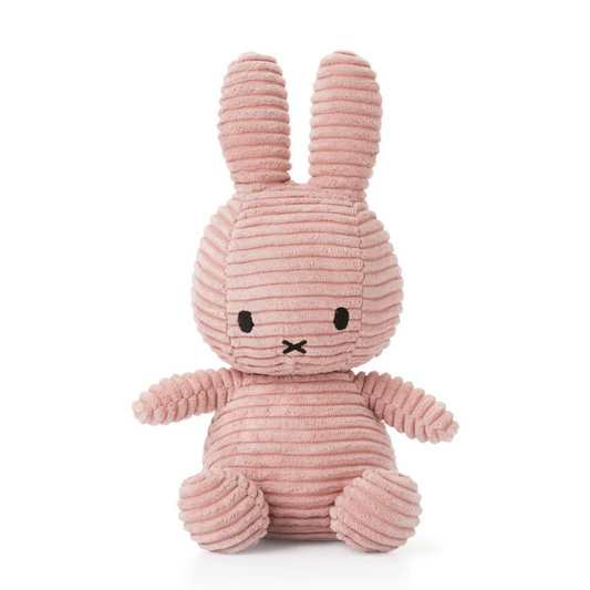 Παιδικό υφασμάτινο κουκλάκι Miffy Corduroy Pink 23cm - 9''