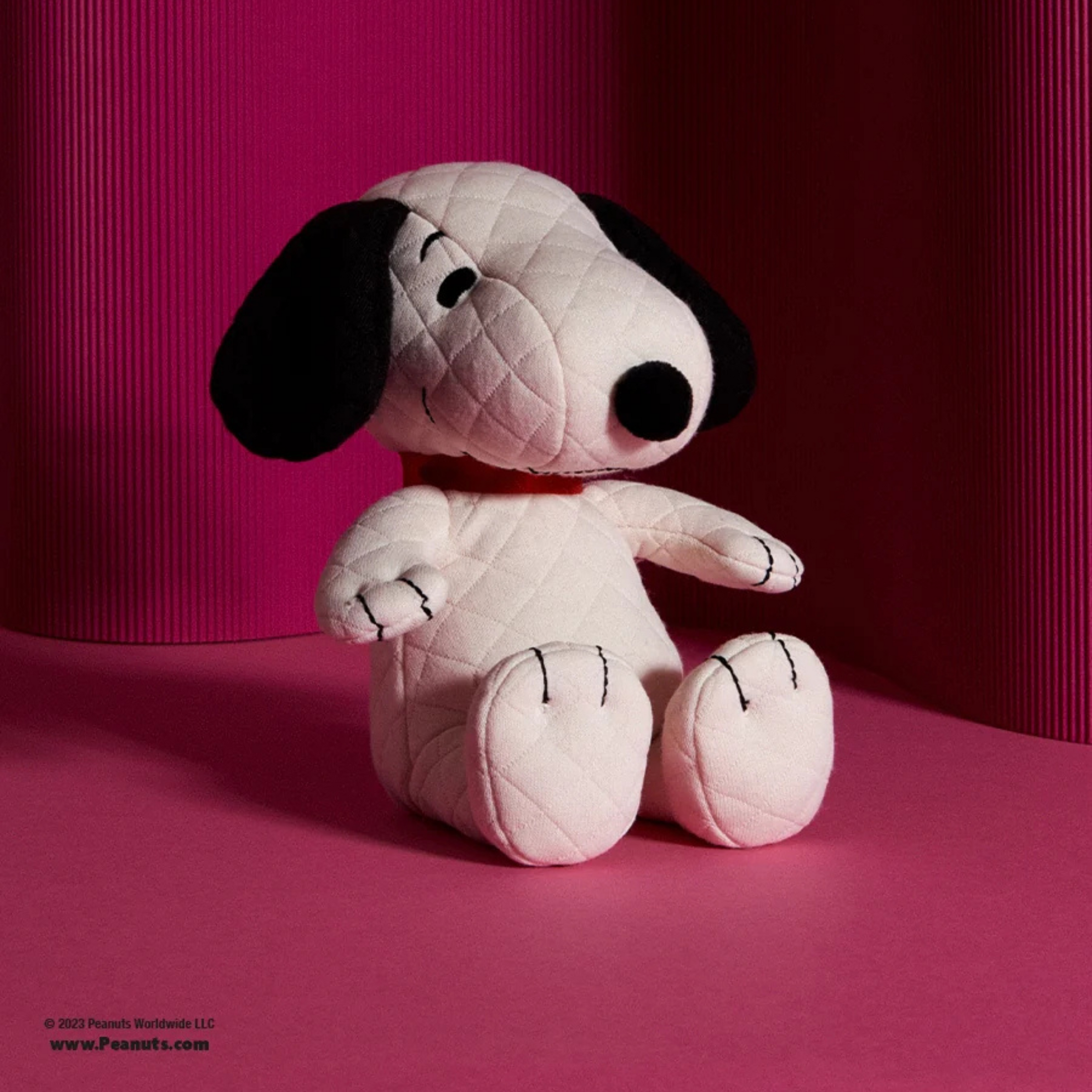 Παιδικό υφασμάτινο κουκλάκι Snoopy Quilted Jersey Cream in giftbox 17cm-7''