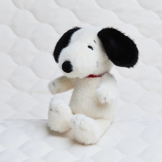 Παιδικό υφασμάτινο κουκλάκι Snoopy Eco Fuzzy Cream 17cm-7''