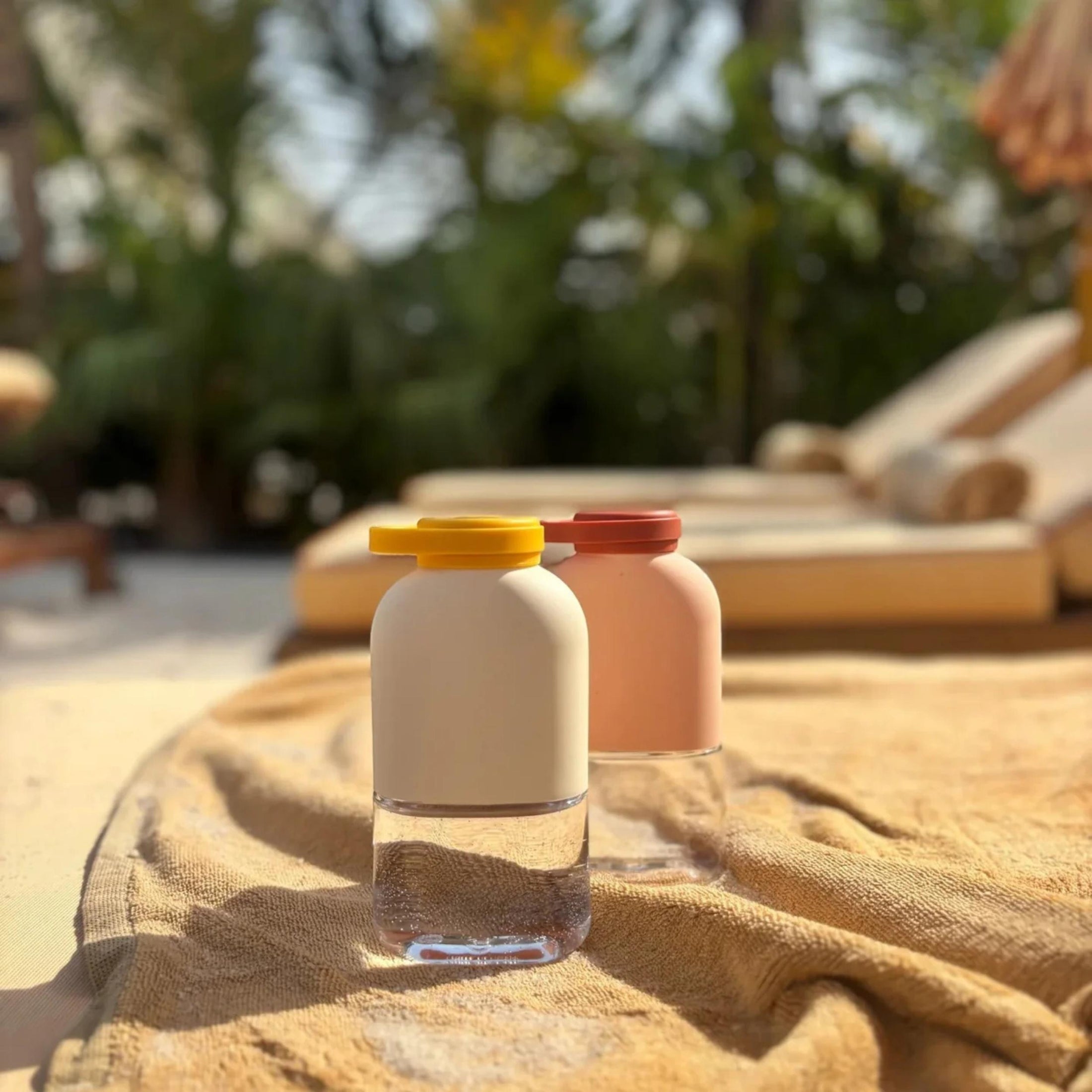 Παιδικό παγούρι Tritan Slim 350ml - Ivory / Mimosa