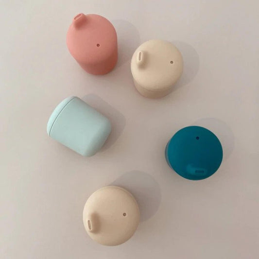 Βρεφικό ποτηράκι με καπάκι σιλικόνης Coral