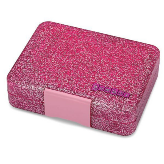 Παιδικό Φαγητοδοχείο με 3 χωρίσματα Sparkle Pink
