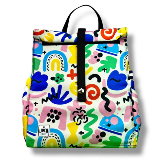 Παιδική τσάντα φαγητού POP με μαύρα χερούλια