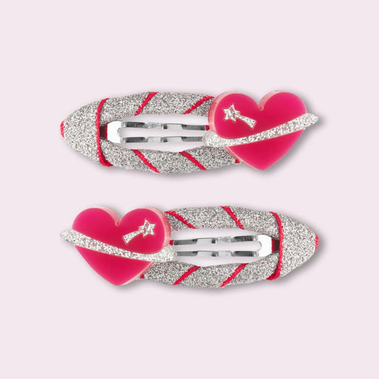 Παιδικά κλιπ μαλλιών Planet Heart