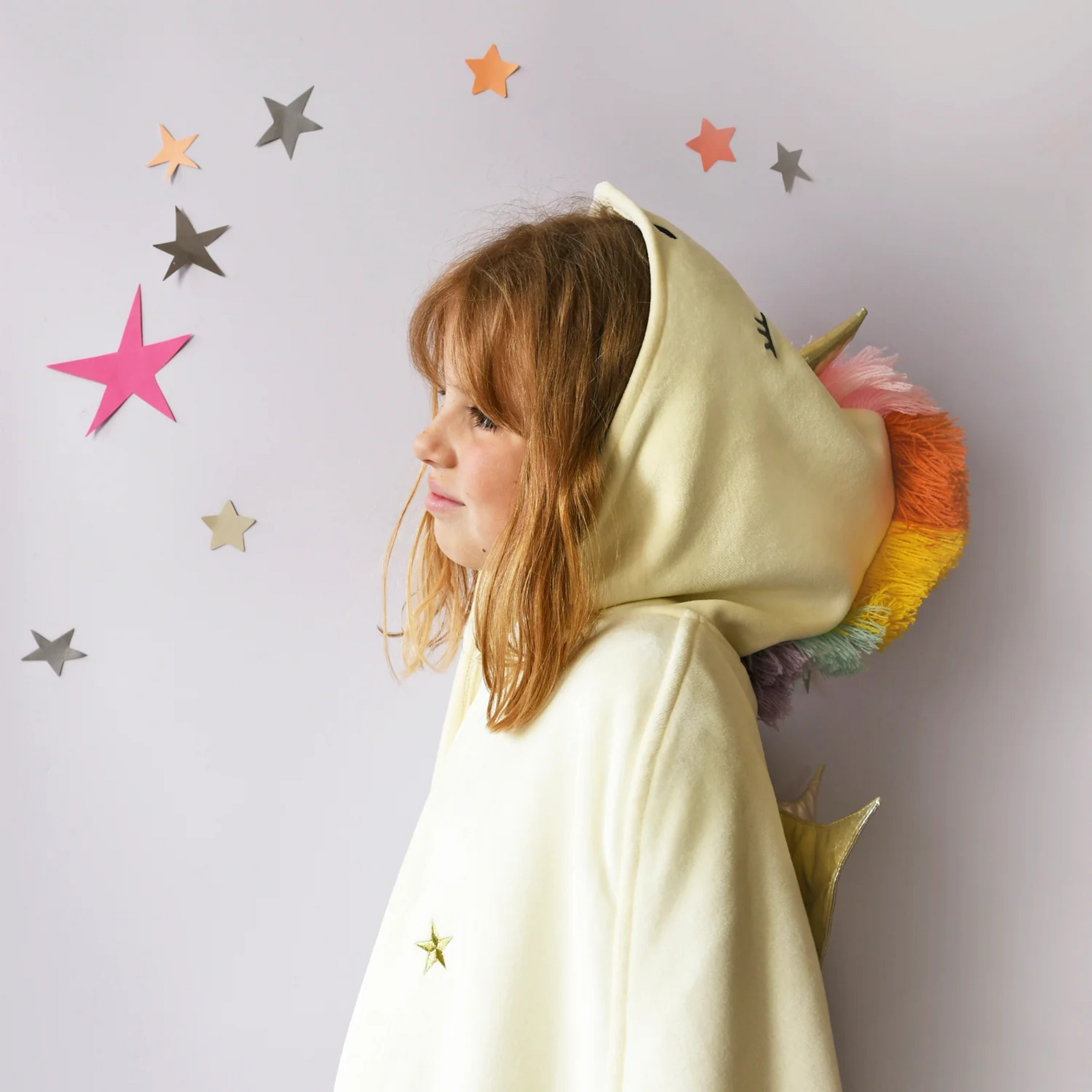 Παιδική βελούδινη κάπα Unicorn