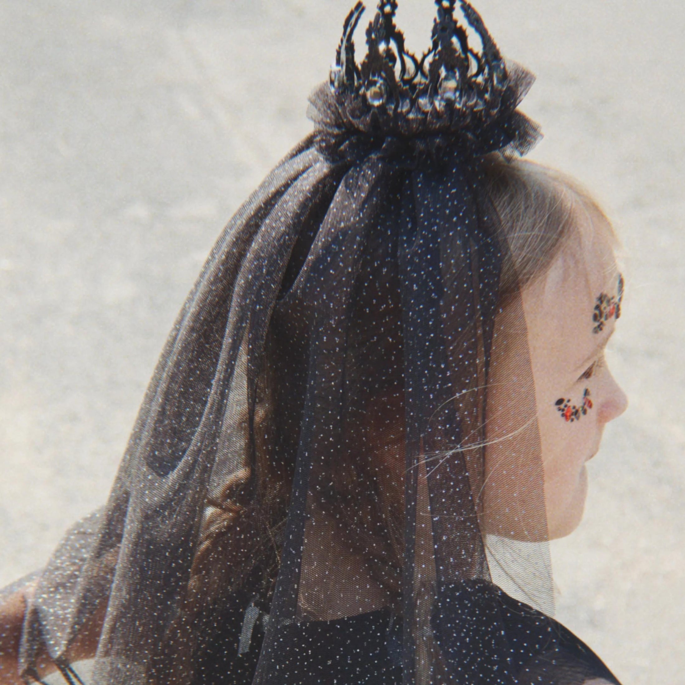 Παιδικό στέμμα Πριγκίπισσας με πέπλο