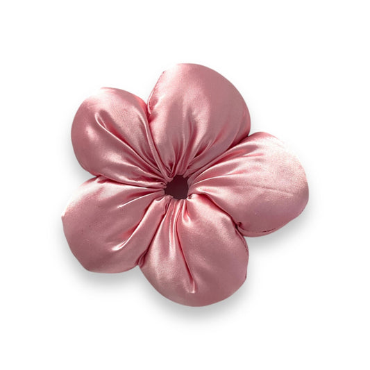 Παιδικό scrunchie Flowers Pink