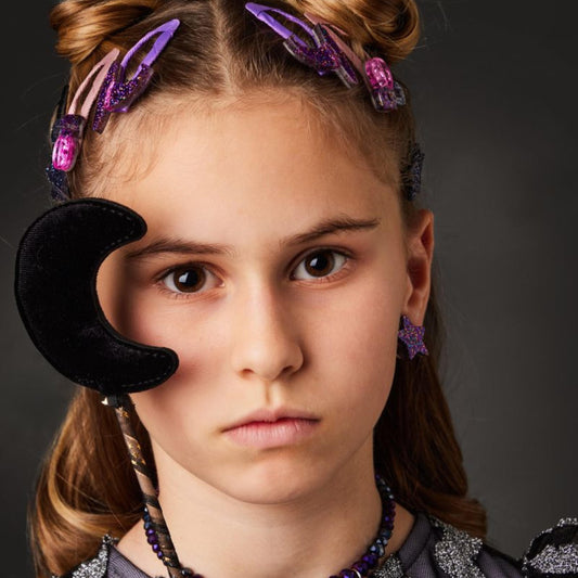 Παιδικά κλιπ μαλλιών Witch Hat