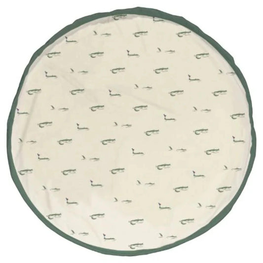 Παιδικό χαλάκι παιχνιδιού - τσάντα 2 σε 1 Κροκόδειλος