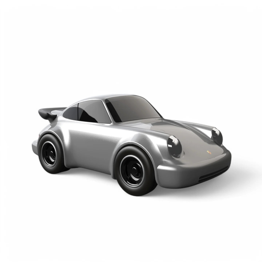 Παιδικό παιχνίδι αγωνιστικό αυτοκίνητο Porsche ασημί