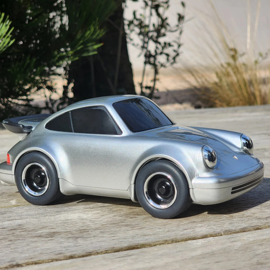 Παιδικό παιχνίδι αγωνιστικό αυτοκίνητο Porsche ασημί