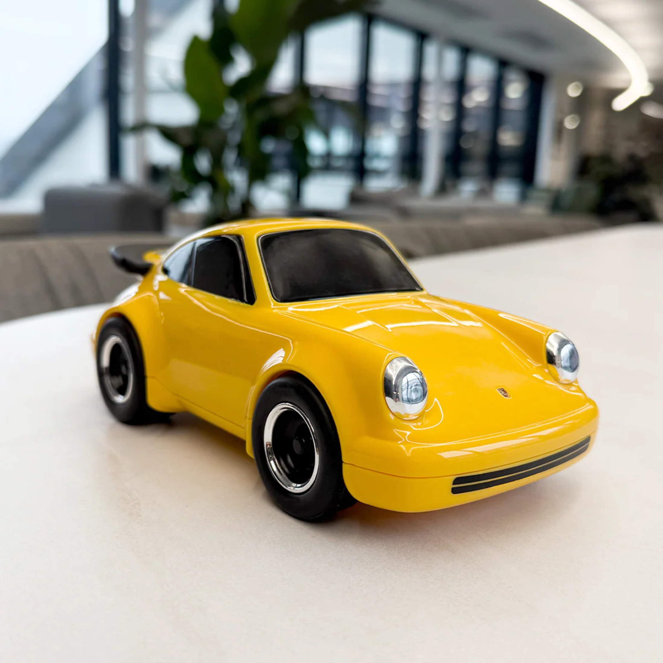 Παιδικό παιχνίδι αγωνιστικό αυτοκίνητο Porsche κίτρινο