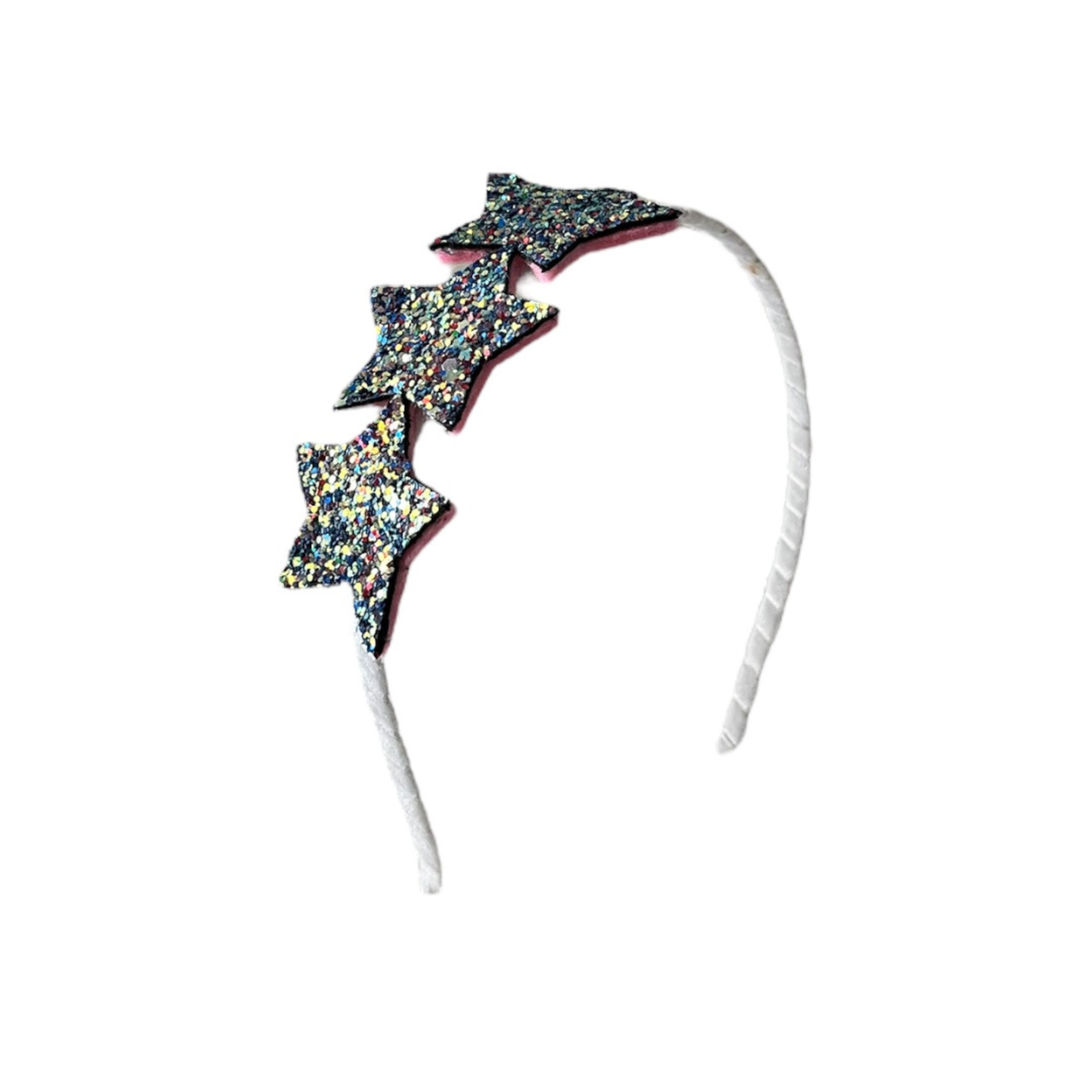 Παιδική στέκα μαλλιών γκλίτερ 3 Αστέρια