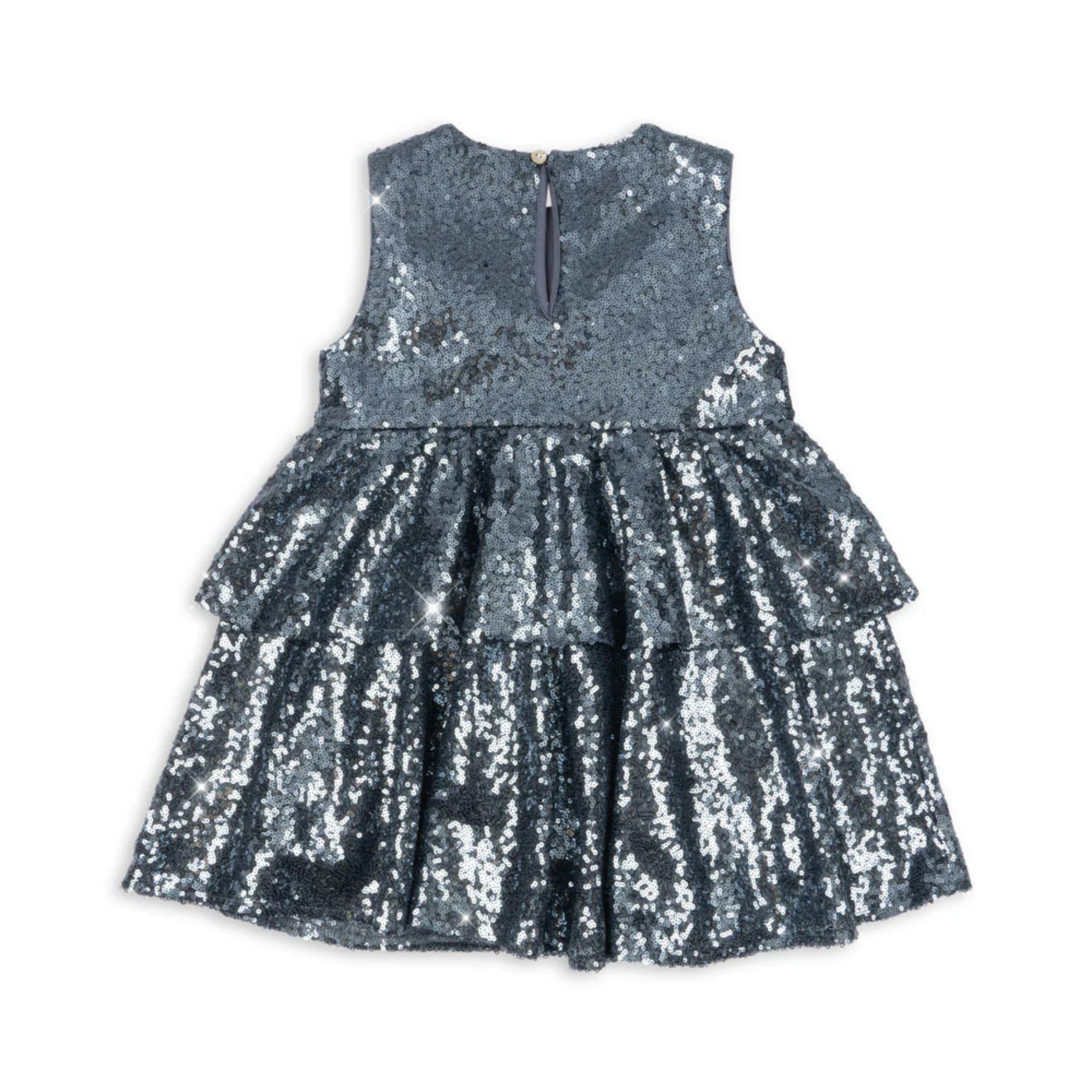 Παιδικό φόρεμα με παγιέτα Rosie Bel Air blue