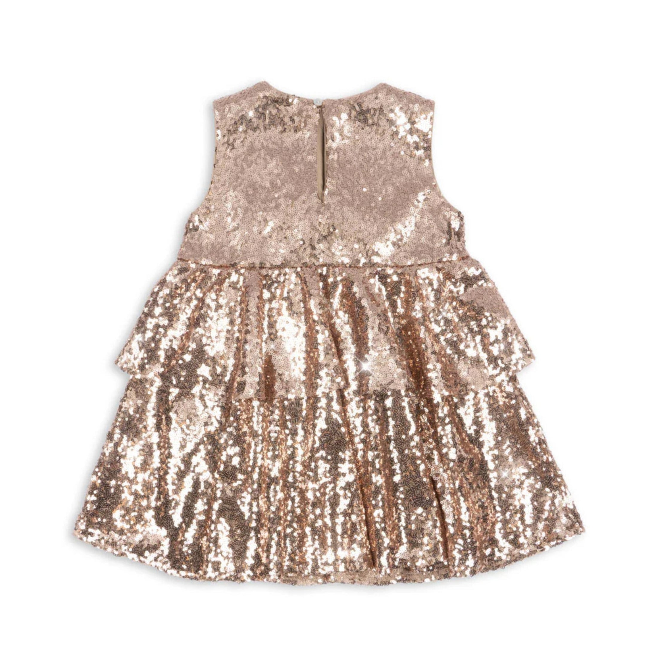 Παιδικό φόρεμα με παγιέτα Rosie Smoke gray