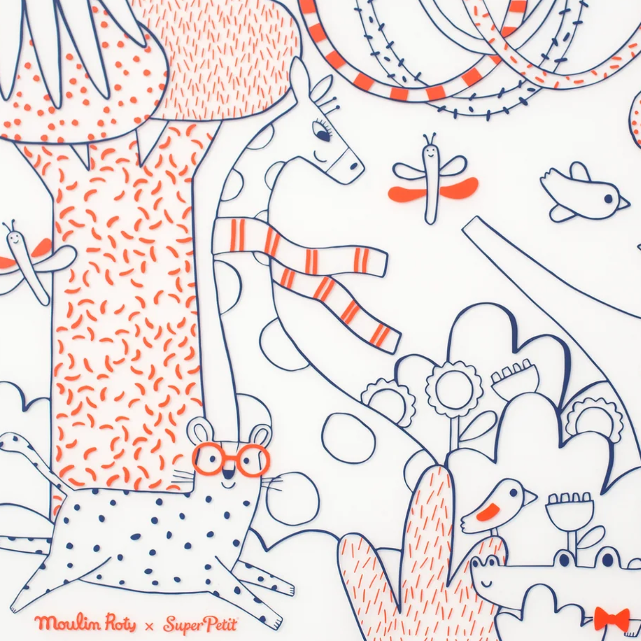 Παιδικό σουπλά σιλικόνης για ζωγραφική  Les Toupitis