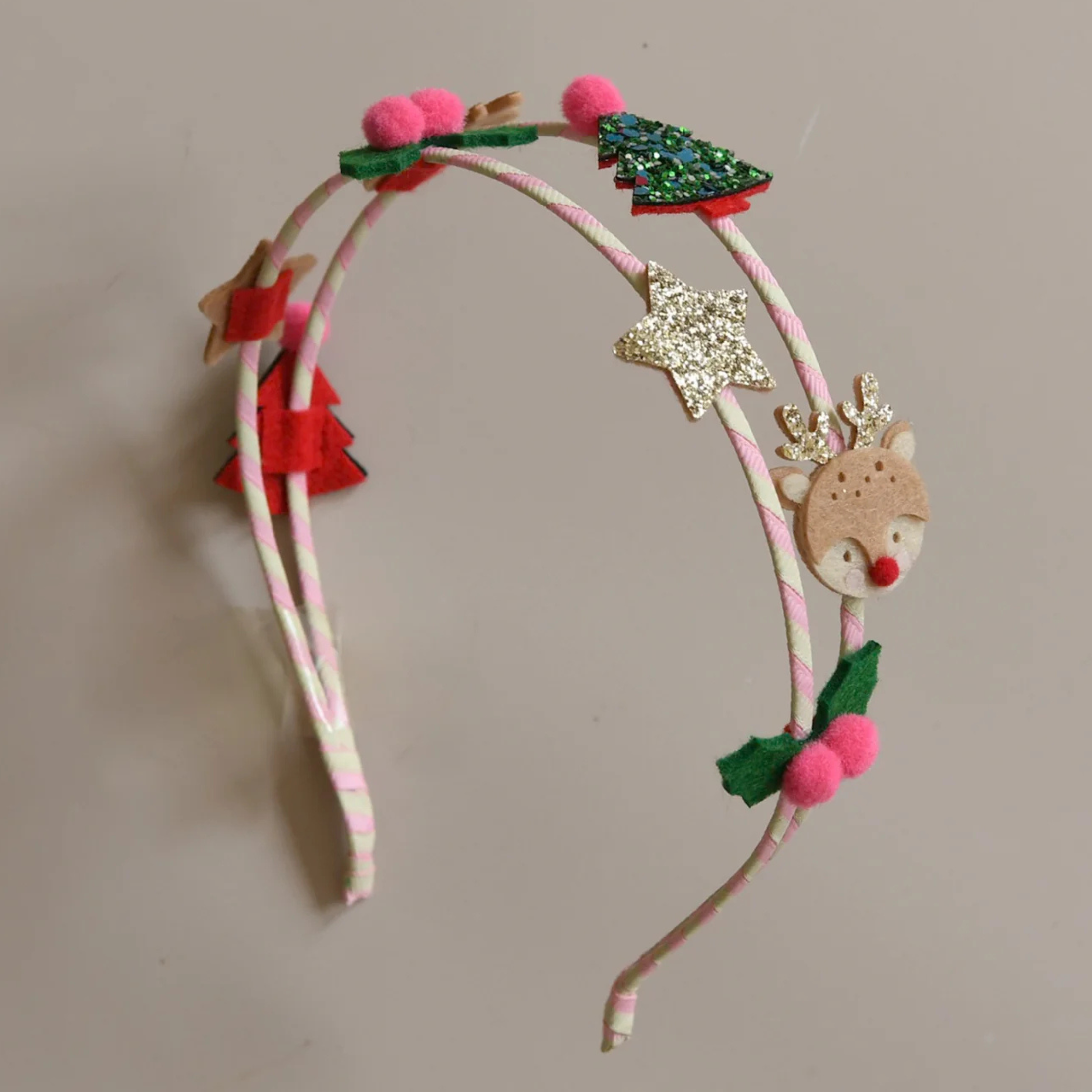 Παιδική διπλή στέκα μαλλιών Christmas