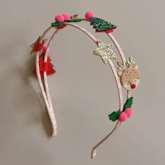 Παιδική διπλή στέκα μαλλιών Christmas