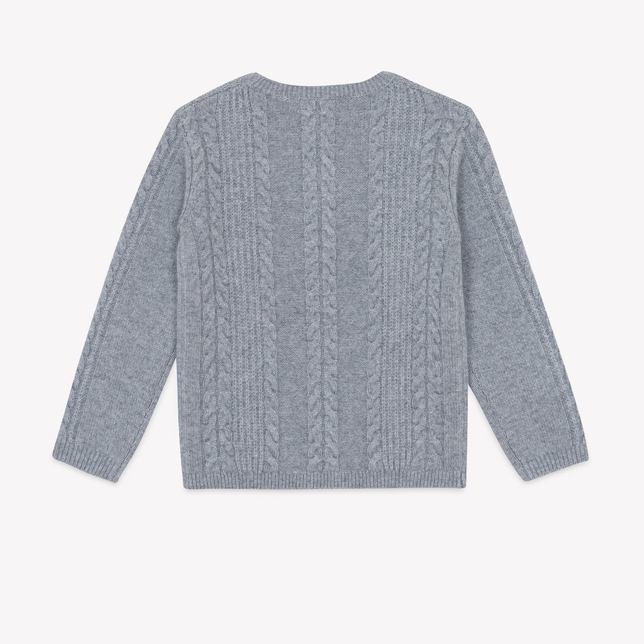 Παιδικό γκρι πουλόβερ