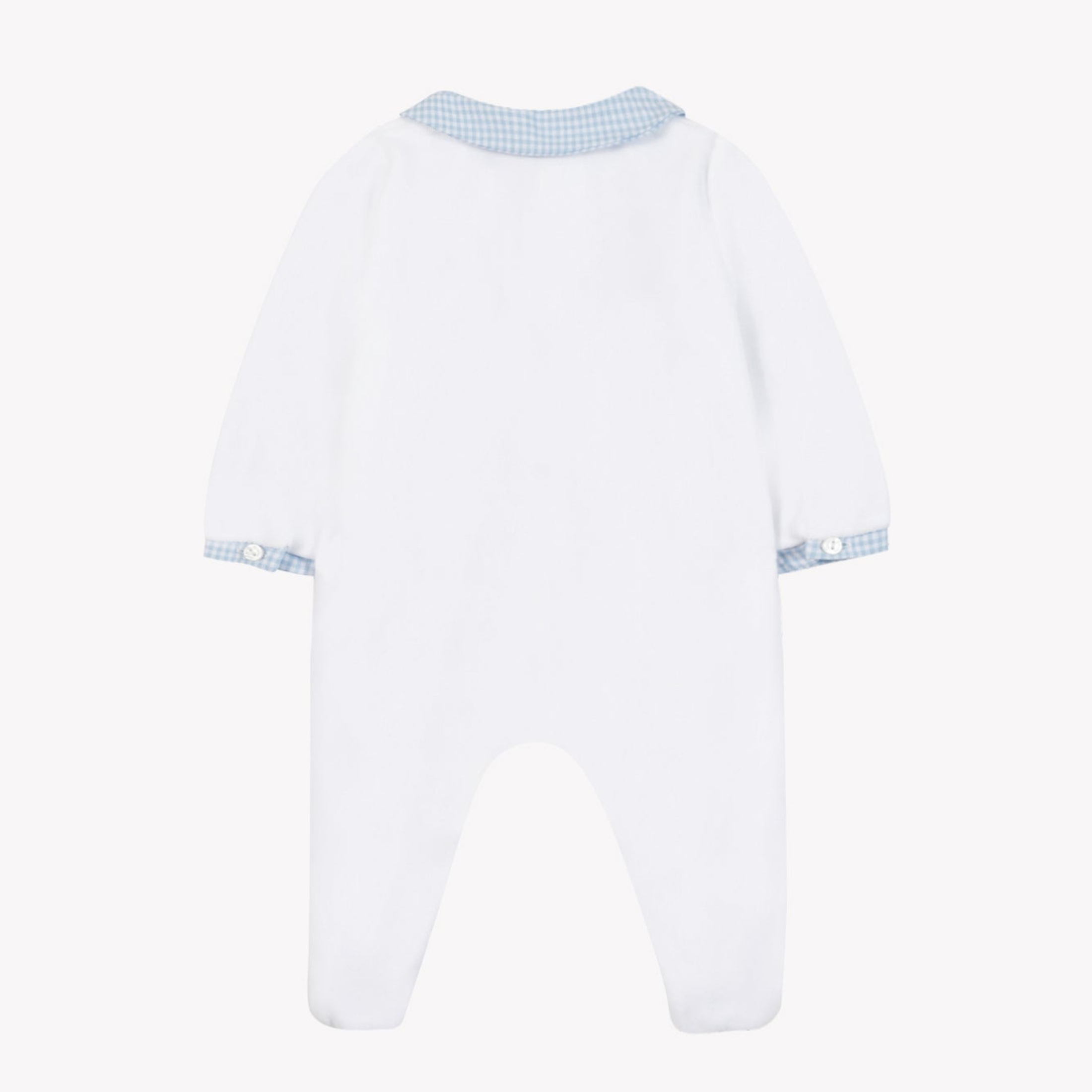 Βρεφικό φορμάκι λευκό καρό