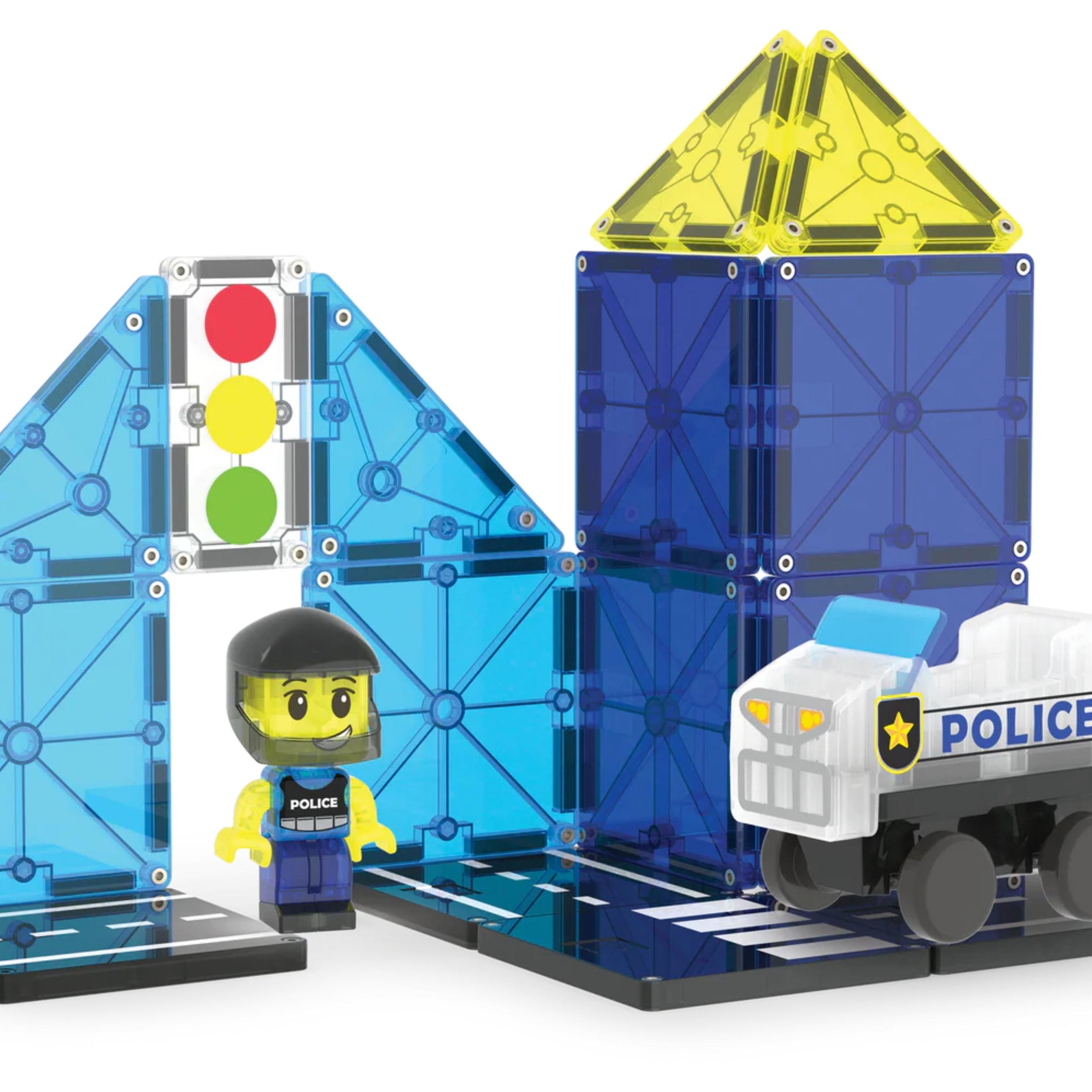 Μαγνητικό παιχνίδι Police Station 35 κομμάτια σετ