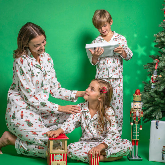 Παιδική πιτζάμα Christmas Joy poplin