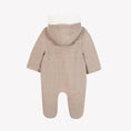 Φορτώστε την εικόνα στον προβολέα γκαλερί, Βρεφικό πλεκτό ολόσωμο φορμάκι μπεζ
