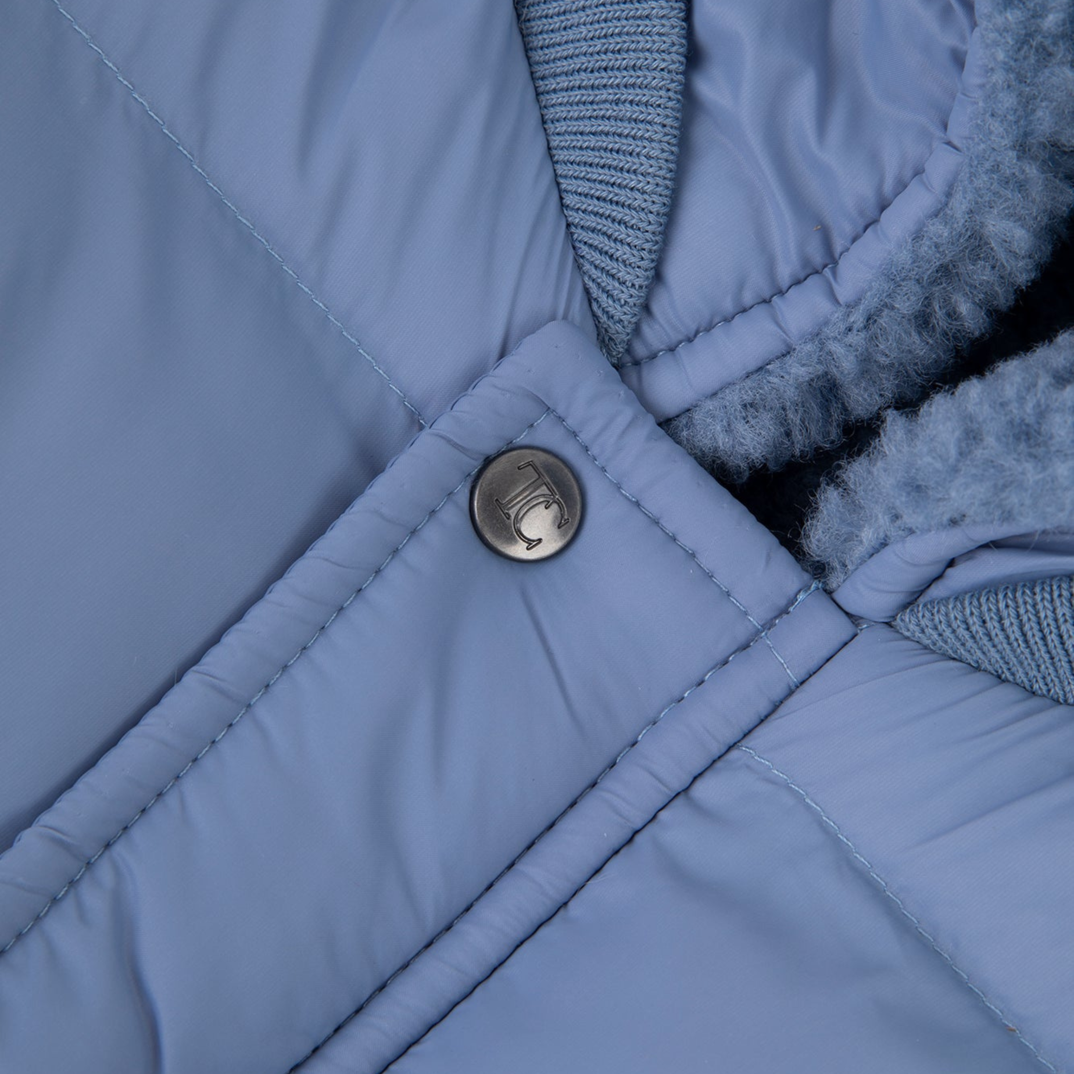 Βρεφικό ολόσωμο μπουφάν Grey Blue