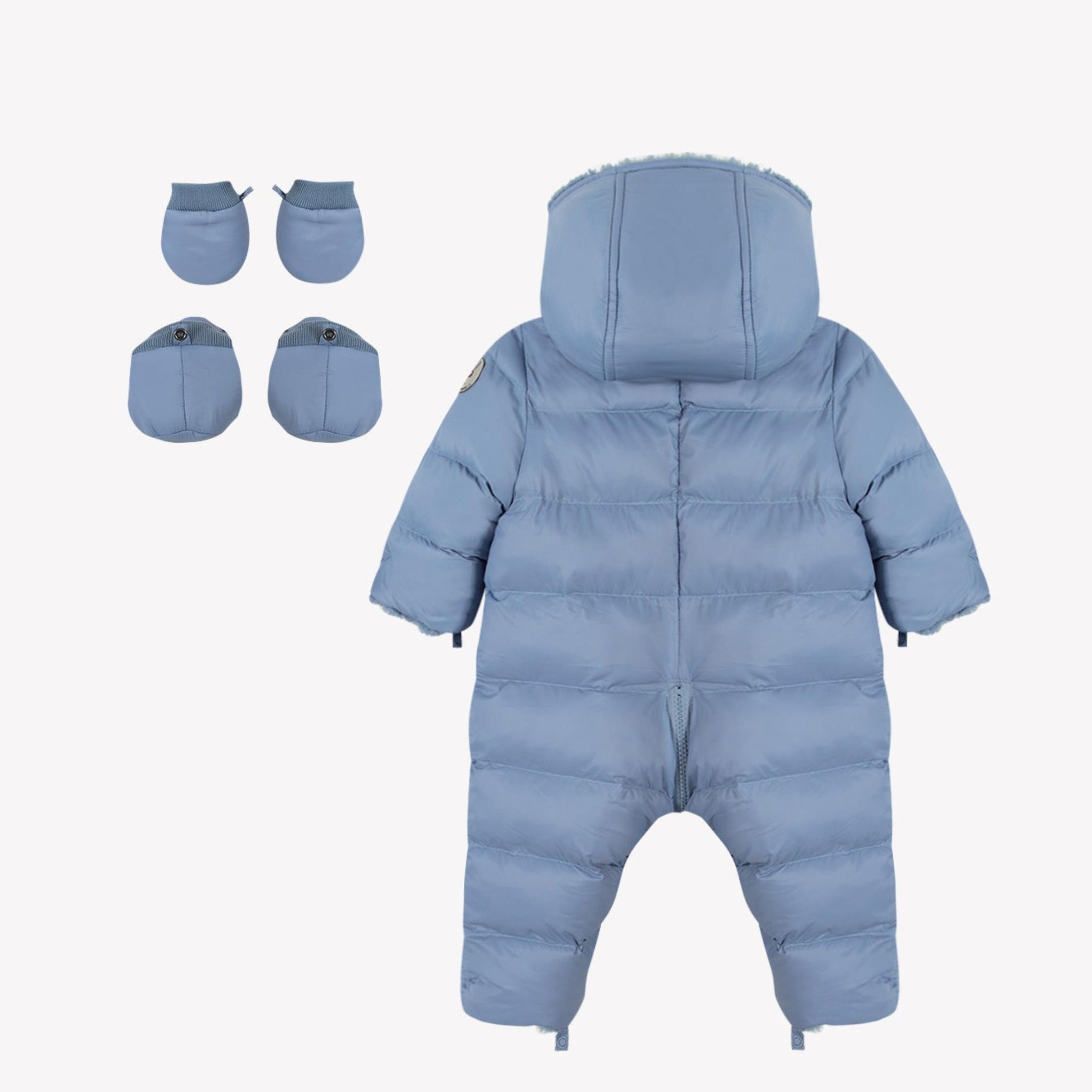 Βρεφικό ολόσωμο μπουφάν Grey Blue