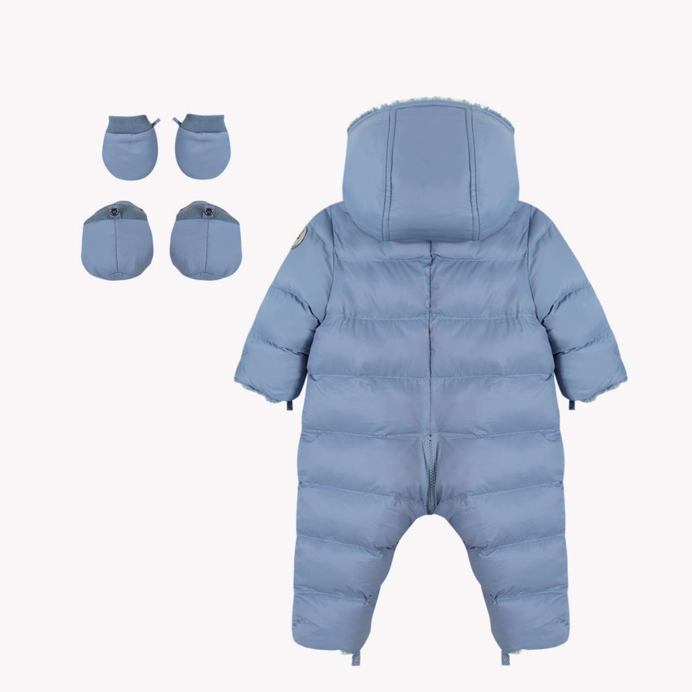 Βρεφικό ολόσωμο μπουφάν Grey Blue