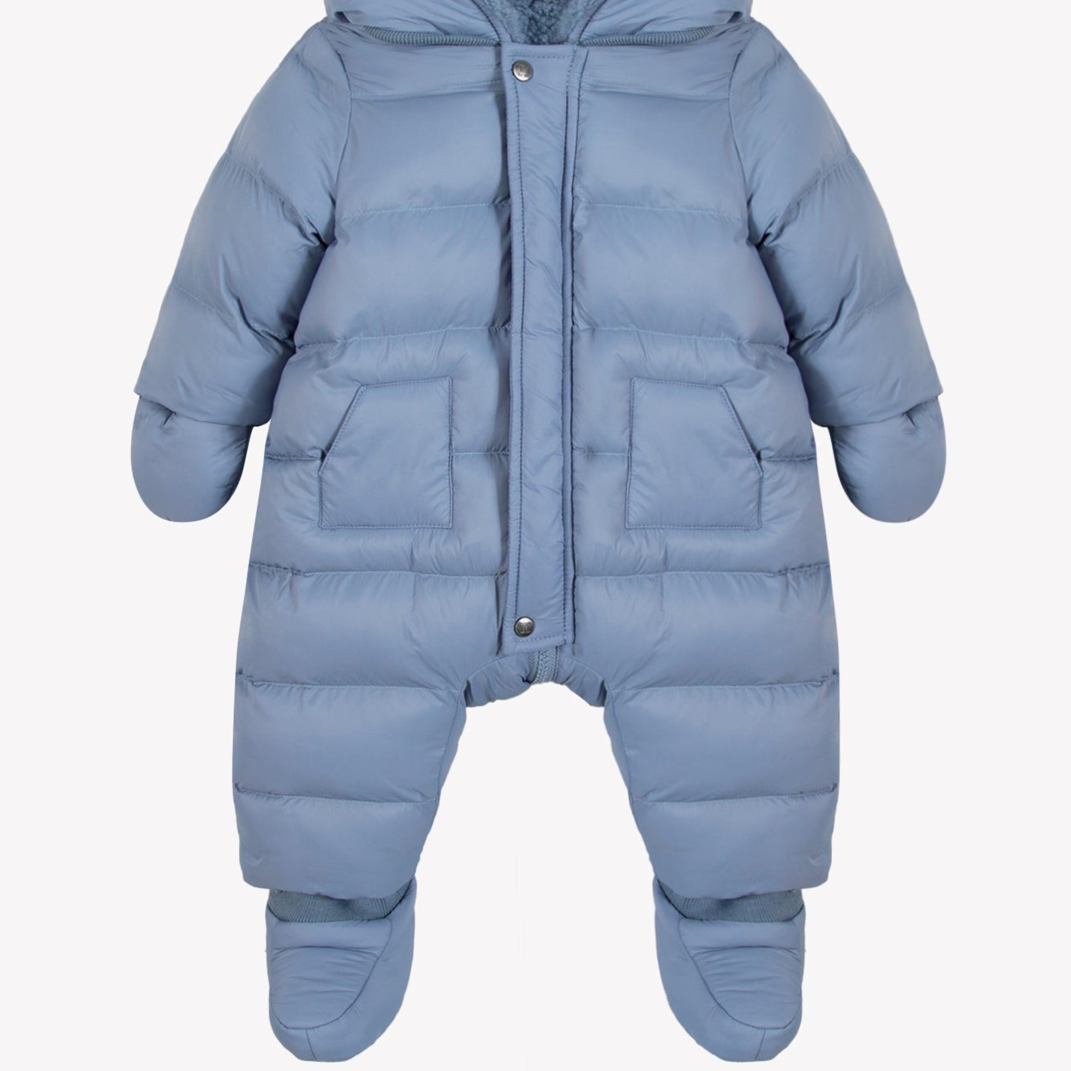 Βρεφικό ολόσωμο μπουφάν Grey Blue