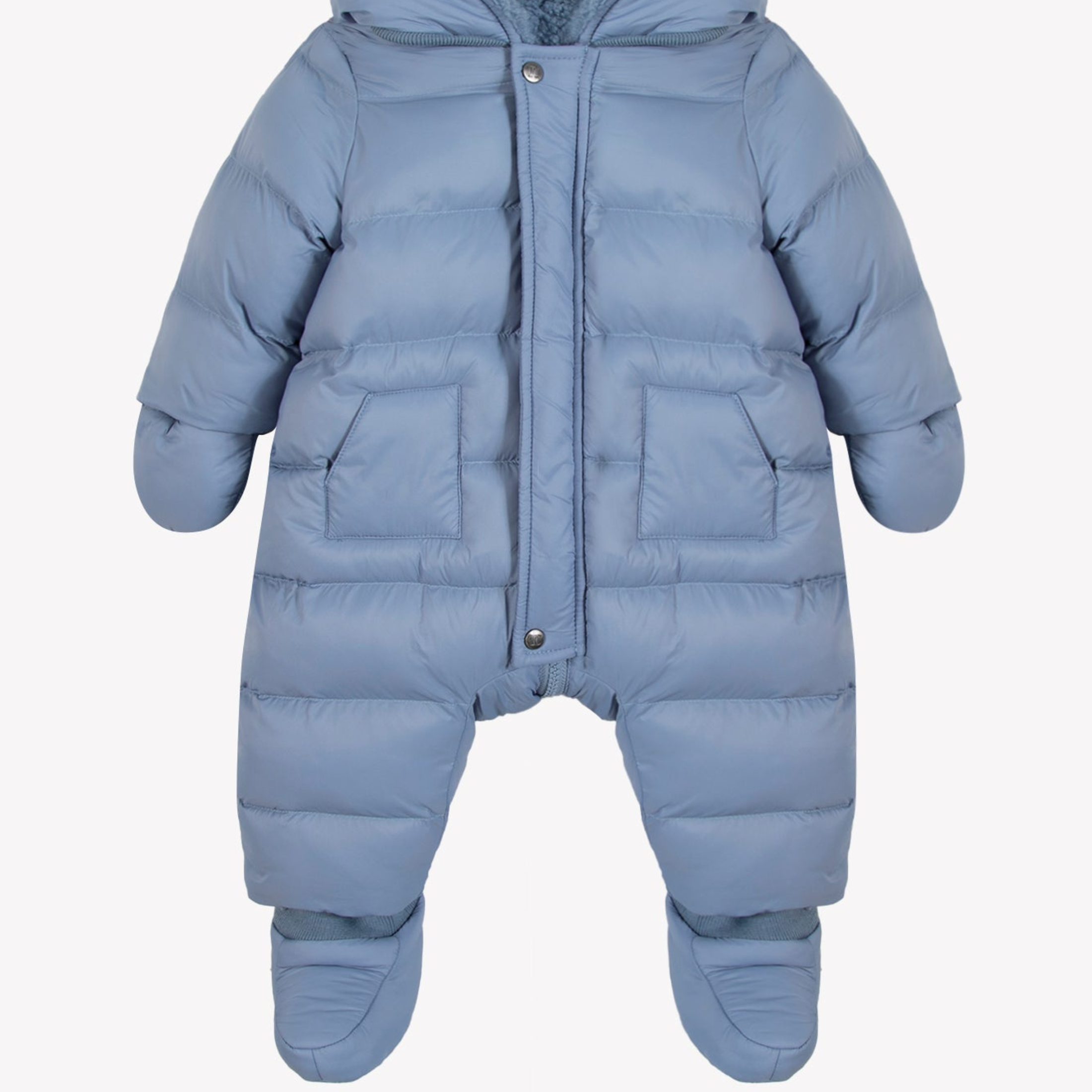 Βρεφικό ολόσωμο μπουφάν Grey Blue