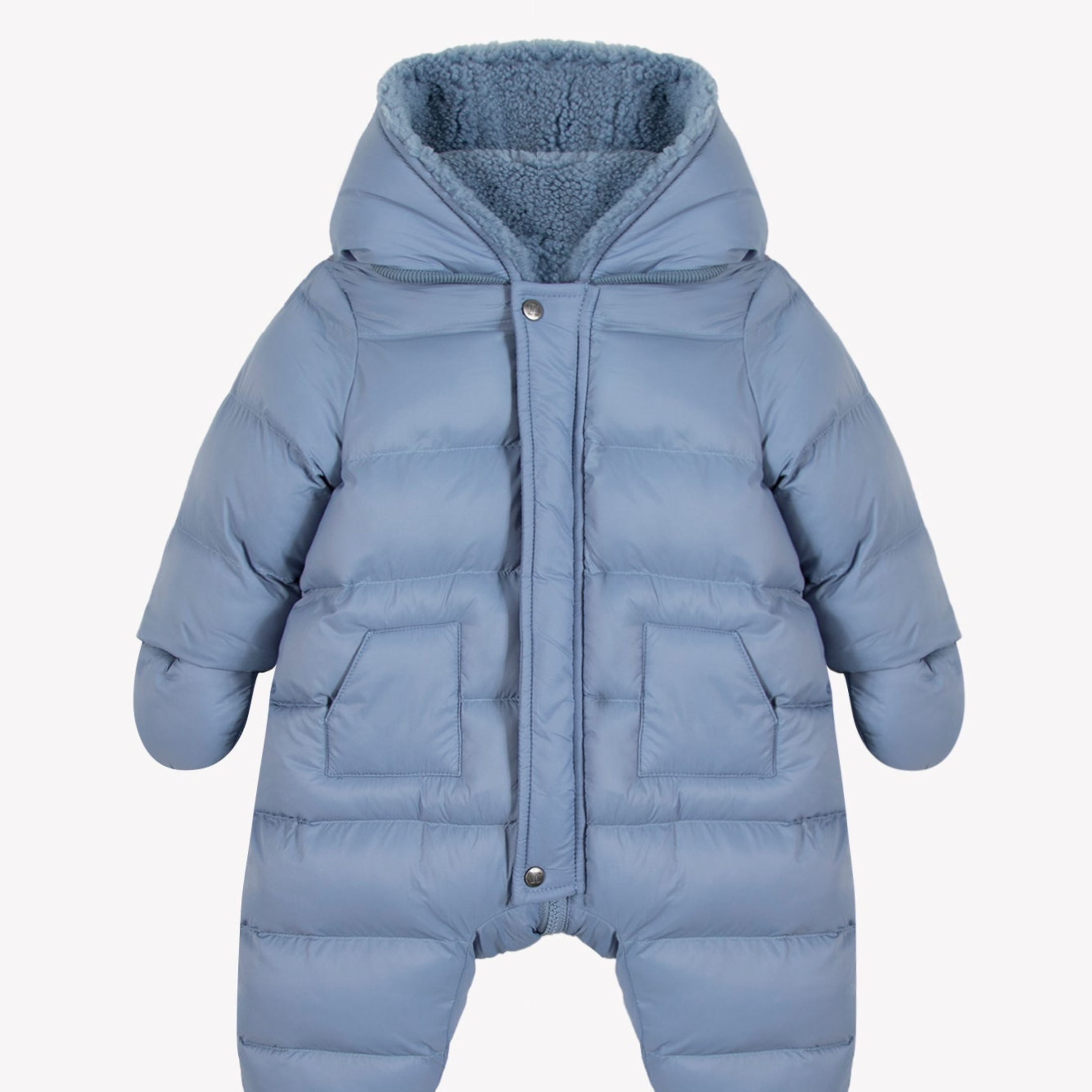 Βρεφικό ολόσωμο μπουφάν Grey Blue
