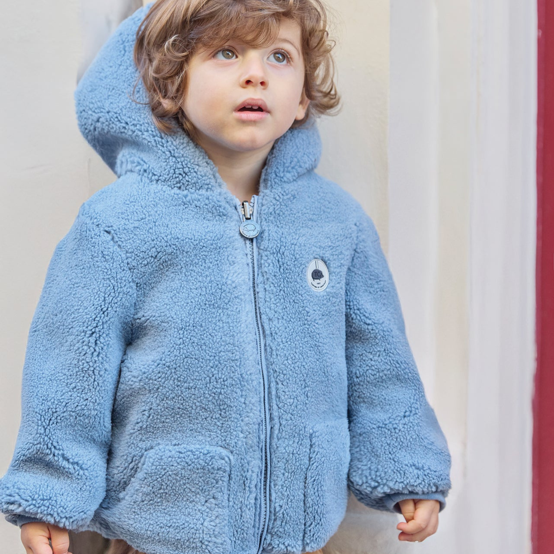 Παιδικό μπουφάν Grey Blue