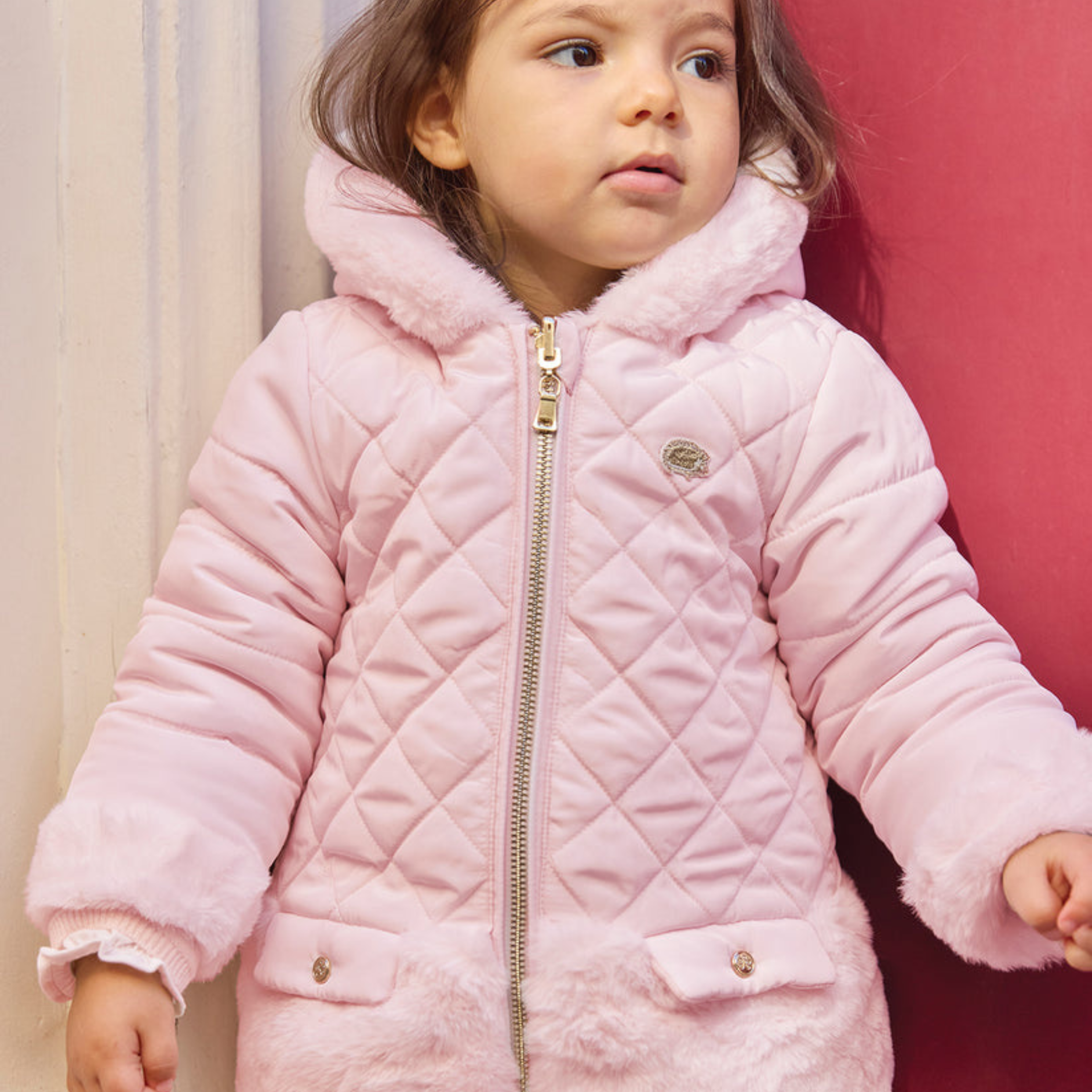 Παιδικό μπουφάν Pale Pink