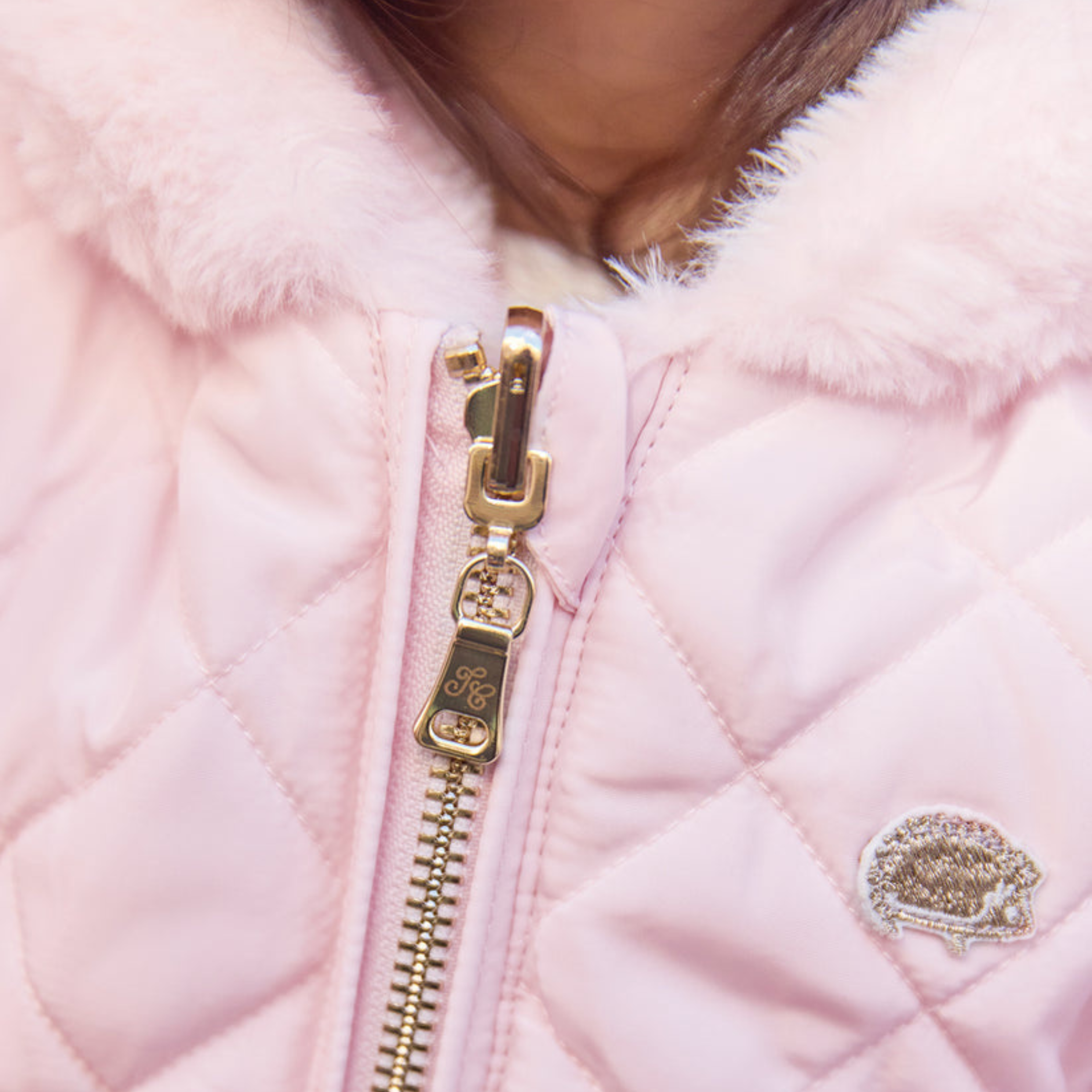 Παιδικό μπουφάν Pale Pink