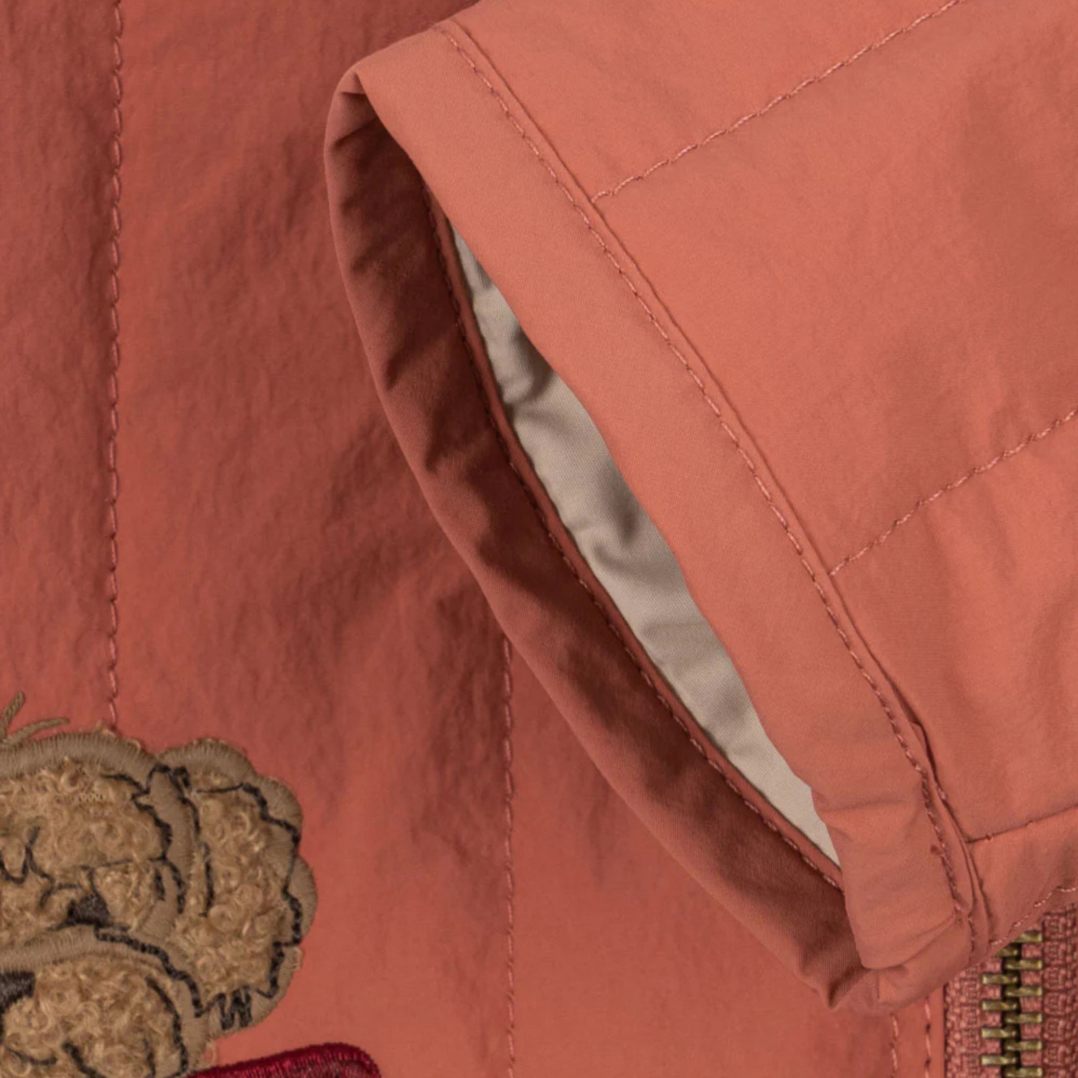 Παιδικό μπουφάν bomber canyon rose Σκυλάκια Konges Slojd