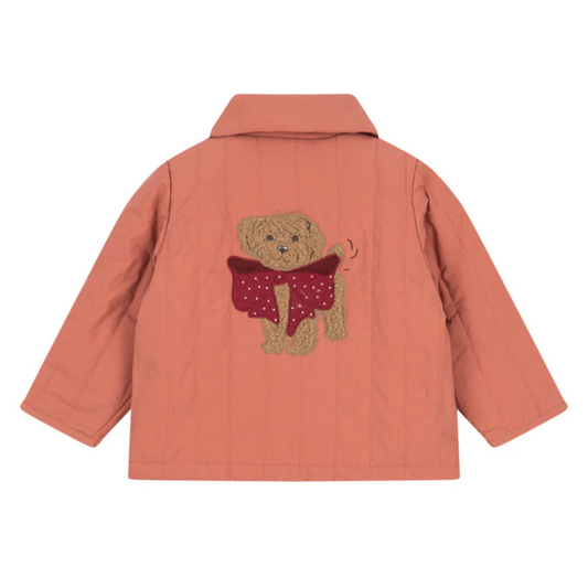 Παιδικό μπουφάν bomber canyon rose Σκυλάκια Konges Slojd